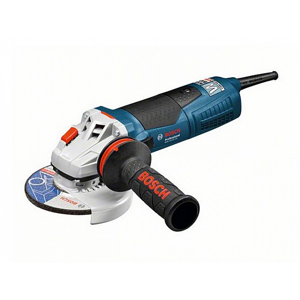 Одноручная углошлифмашина BOSCH GWS 19-125 CIE в кор. (1900 Вт, диск 125х22 мм, вибро, плавный пуск, регул. об.)