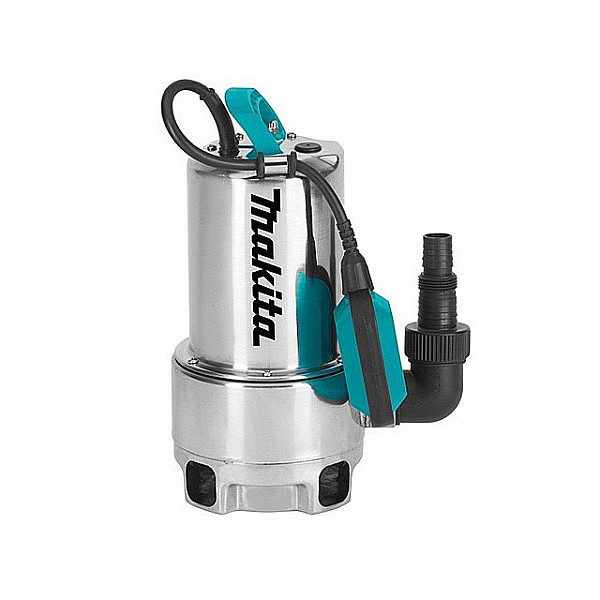 Дренажный насос для грязной воды MAKITA PF 0610 (550 Вт, 10800 л/ч, до 5 м, стальн. корпус)