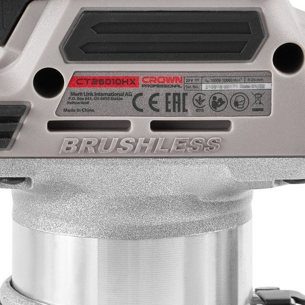 Фрезер аккумуляторный CROWN CT26010HX
