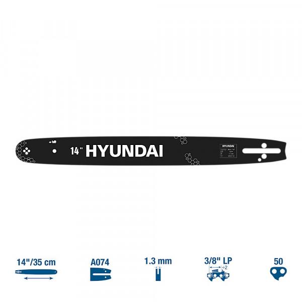 Шина для цепной пилы HYUNDAI TCN38-50-39B