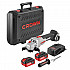 Машина угловая шлифовальная аккумуляторная CROWN CT23001-125HX-4 BMC