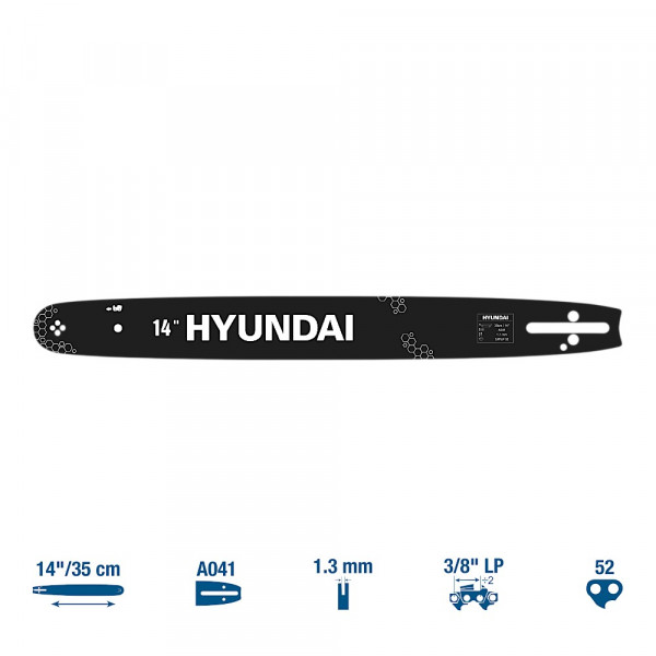 Шина для цепной пилы HYUNDAI TCN38-52-39B