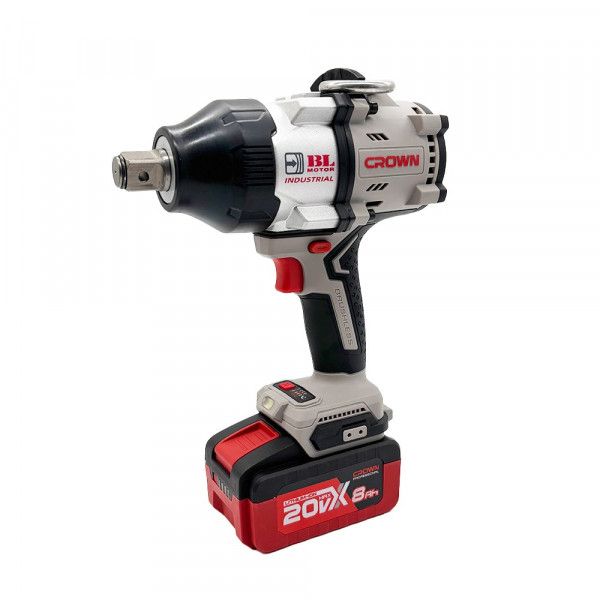 Гайковерт ударный аккумуляторный CROWN CT22056HX-8SC4 BMC