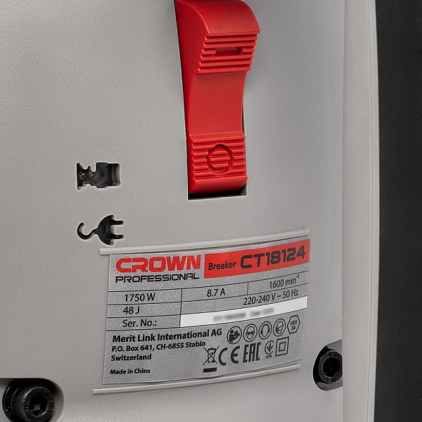 Молоток отбойный CROWN CT18124 BMC