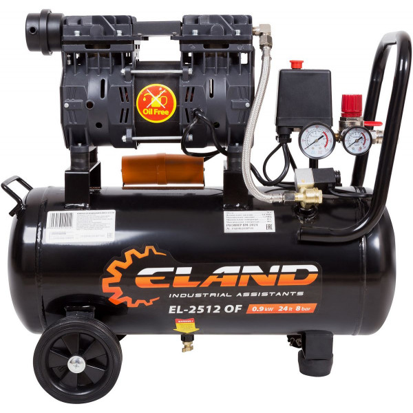 Компрессор воздушный безмаслянный ELAND EL-2512 OF