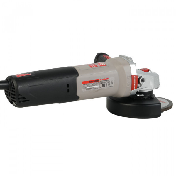 Машина угловая шлифовальная CROWN CT13678-125RSV