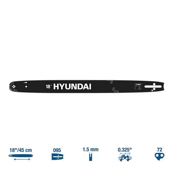Шина для цепной пилы HYUNDAI TCN325-72-510B