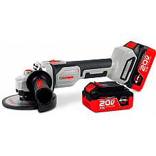 Машина угловая шлифовальная аккумуляторная CROWN CT23026-125XS-4 BMC
