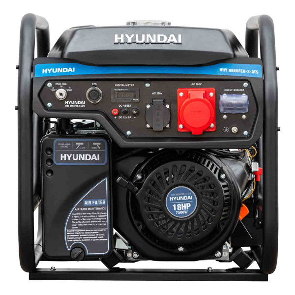 Генератор бензиновый HYUNDAI HHY 9850FEB-3-ATS