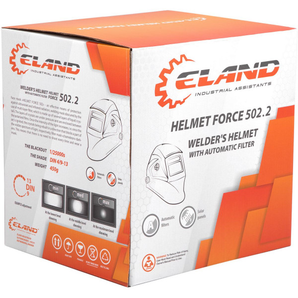 Маска сварщика ELAND 502.2  RED