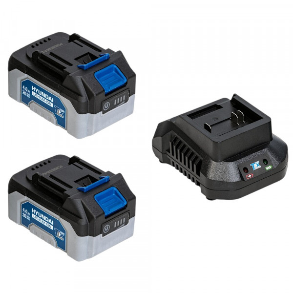 Газонокосилка аккумуляторная HYUNDAI L-438iON SET