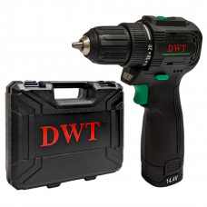Дрель-шуруповерт аккумуляторная DWT ABSP-14.4 DN-2 BMC
