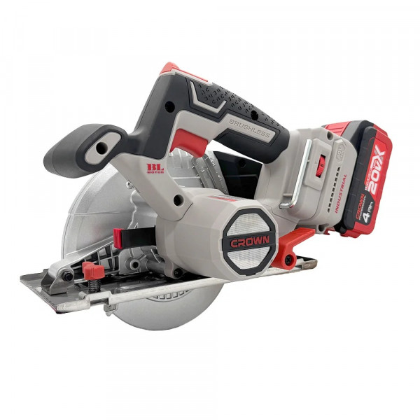 Пила дисковая по металлу аккумуляторная CROWN CT25040-150HX-4 BMC