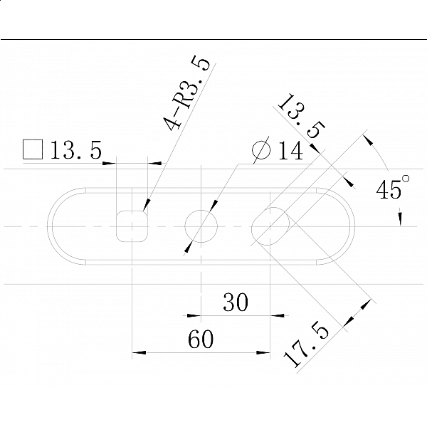 Нож 20 для газонокосилки HYUNDAI (51 см, блистер)