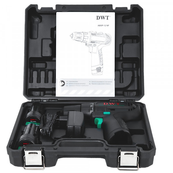 Дрель-шуруповерт аккумуляторная DWT ABSP-12 NF-2 BMC