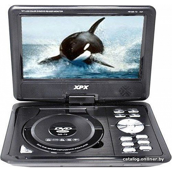 Портативный DVD-плеер + TV тюнер XPX EA-9055D