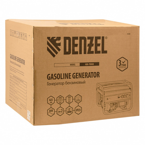 Генератор бензиновый DENZEL GE 7900