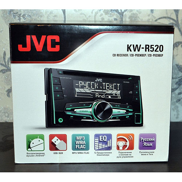 Автомагнитола JVC KW-R520