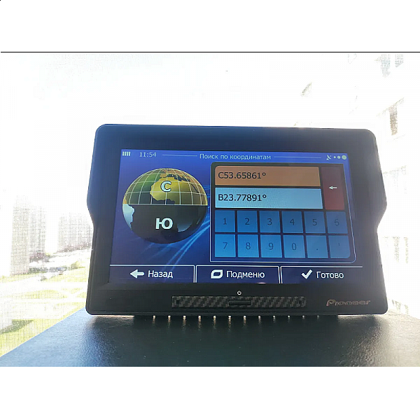 GPS-навигатор Pioneer PM-910 HD 16 ГБ экран 9"