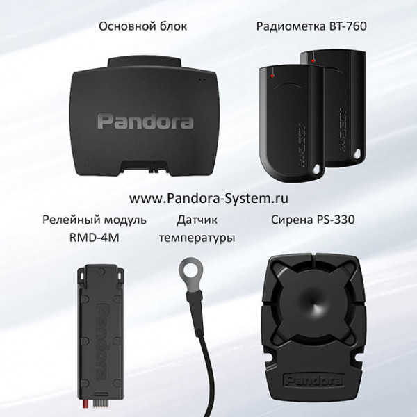 Автосигнализация Pandora VX-4G GPS v3