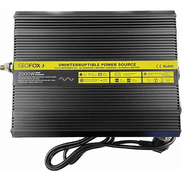 Автомобильный инвертор Geofox MD 2000W/12v/UPS
