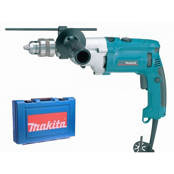 Дрель ударная MAKITA HP 2070 в чем. (1010 Вт, патрон ЗВП, 2 скор.)