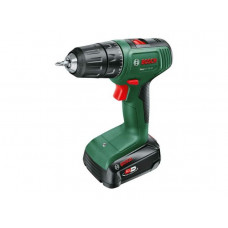 Аккум. дрель-шуруповерт BOSCH EasyDrill 18V-40 (18.0 В, 1 акк., 2.0 А/ч Li-Ion, 2 скор., 40 Нм, шурупы до 8 мм)
