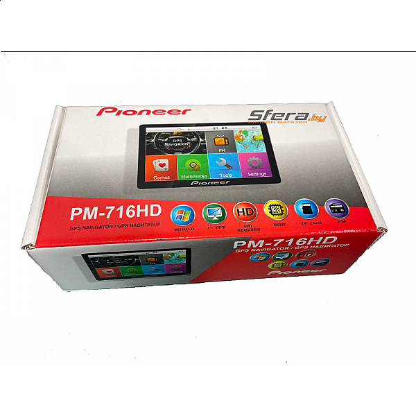 GPS-навигатор Pioneer PM-716HD 16Gb Magnetic