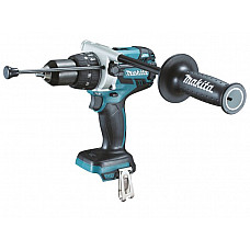 Аккум. ударная дрель-шуруповерт MAKITA DHP 481 Z + MAKPAC (18.0 В, БЕЗ АККУМУЛЯТОРА, 2 скор., 115 Нм, шурупы до 10 мм, сверление в металле до 13 мм)
