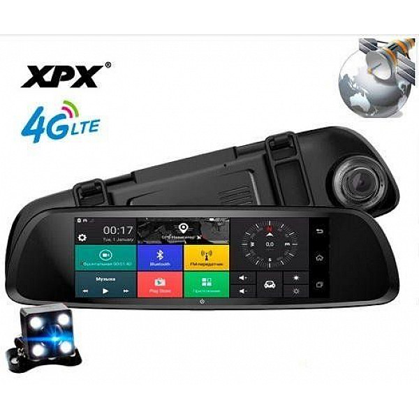 Автомобильный видеорегистратор XPX ZX868L 4G (2 камеры)