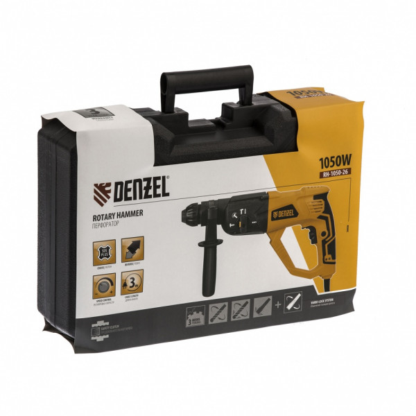 Перфоратор электрический DENZEL RH-1050-26