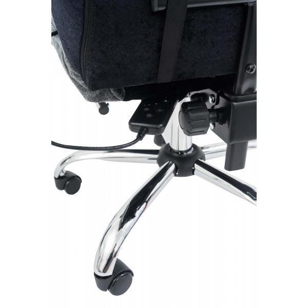 Вибромассажное кресло Calviano AVANTI ULTIMATO Black-Grey fabric