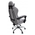 Вибромассажное кресло Calviano ASTI ULTIMATO grey fabric