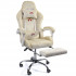 Вибромассажное кресло Calviano AVANTI ULTIMATO beige fabric