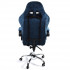 Вибромассажное кресло Calviano AVANTI ULTIMATO blue fabric