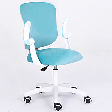 Кресло для сидения с регулировкой высоты Calviano Cute голубое

