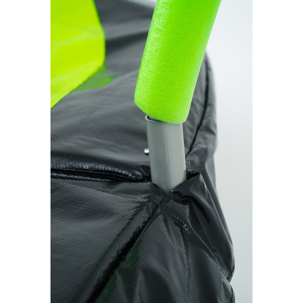 Батут пружинный с защитной сеткой Calviano 252 см - 8ft INSIDE master green