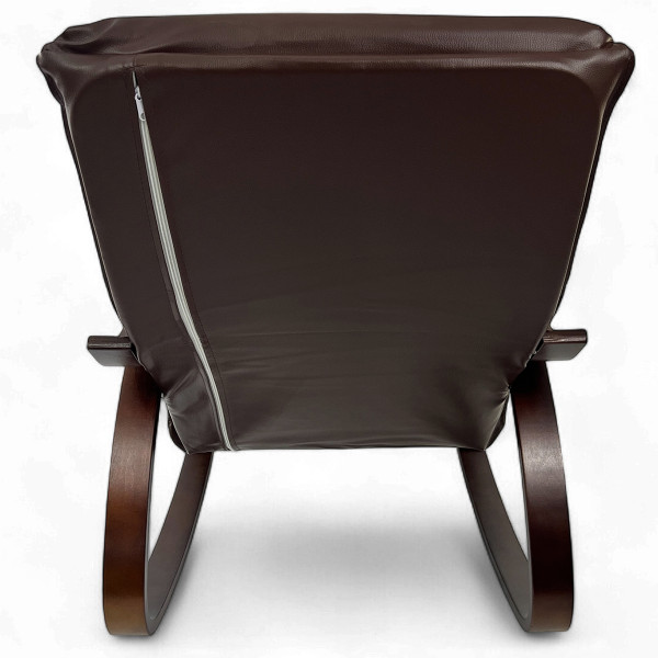 Кресло-качалка Calviano Comfort 1 коричневое PU