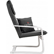 Кресло-качалка Calviano Soft 1 серое