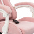 Вибромассажное кресло Calviano AVANTI ULTIMATO pink fabric