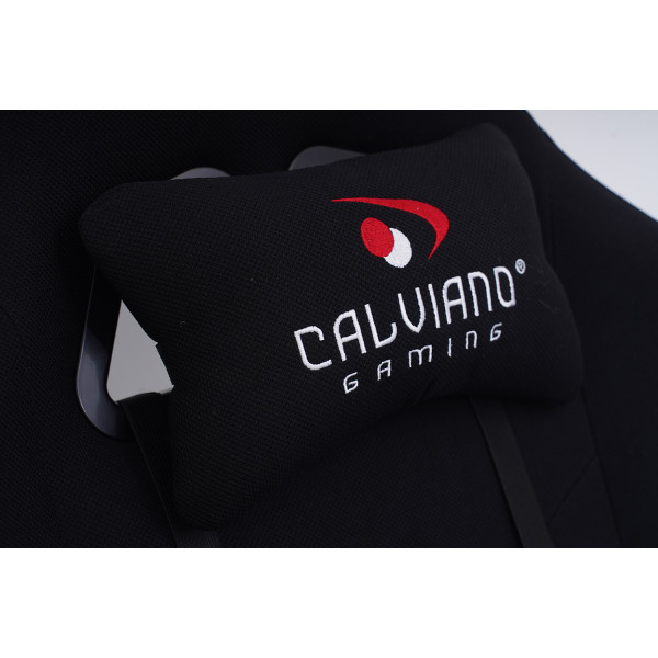Вибромассажное кресло Calviano 1584 черная ткань