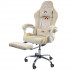 Вибромассажное кресло Calviano AVANTI ULTIMATO beige fabric