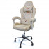 Вибромассажное кресло Calviano ASTI ULTIMATO beige fabric