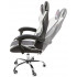 Вибромассажное кресло Calviano ASTI ULTIMATO black/white/black