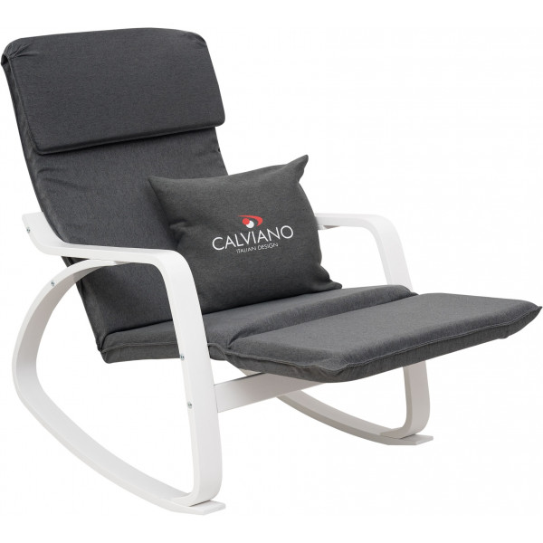Кресло-качалка Calviano Comfort  1 серое