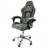 Вибромассажное кресло Calviano ASTI ULTIMATO green fabric