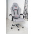 Вибромассажное кресло Calviano ASTI ULTIMATO grey fabric