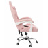 Вибромассажное кресло Calviano ASTI ULTIMATO pink fabric