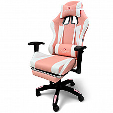 Вибромассажное кресло Calviano 1585 розовое
