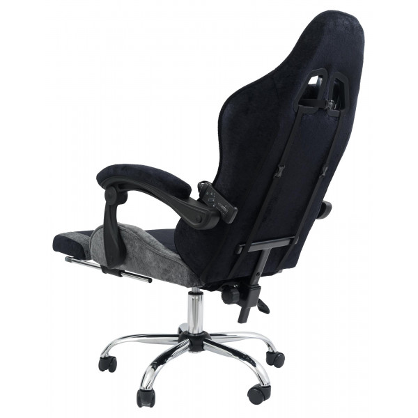 Вибромассажное кресло Calviano AVANTI ULTIMATO Black-Grey fabric